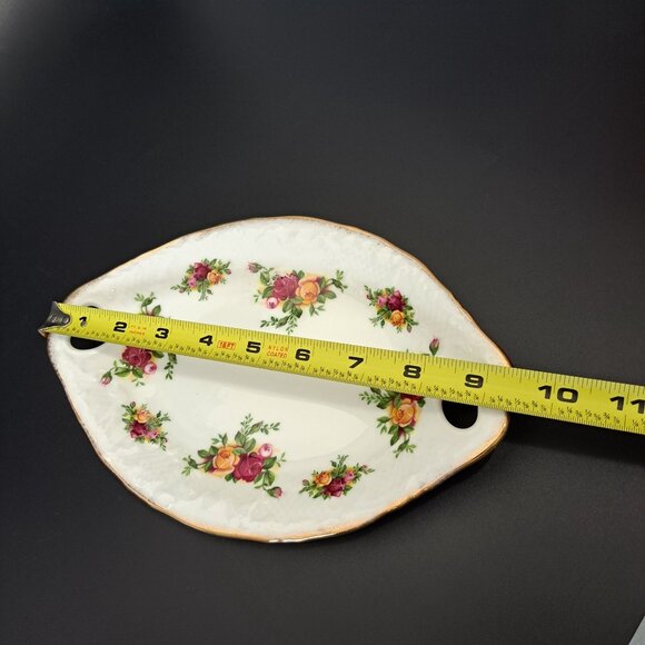 Royal Albert Old Country Roses Oval Victorian Tray Floral Bone China Decorative - Picture 11 of 13